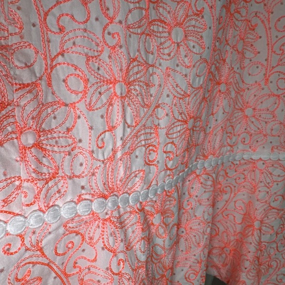 Lilly Pulitzer Ellen Embroidered Lasercut Dress Size 2 - Picture 11 of 15